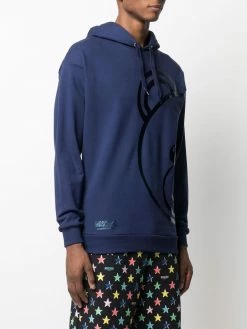 Moschino Teddy Bear-print cotton hoodie