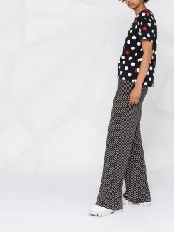 Moschino polka dot crew-neck T-shirt