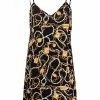 Cheap ๐ Moschino Teddy chain print slip nightdress ๐งจ 1 Moschino teddy-chain print slip nightdress