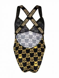 Moschino teddy-print bodysuit