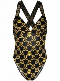 Moschino teddy-print bodysuit