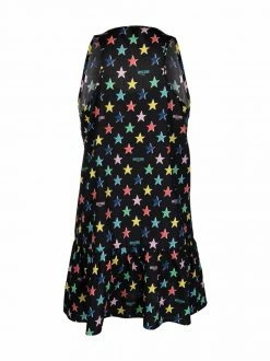 Moschino star print beach dress