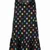 Moschino star print beach dress