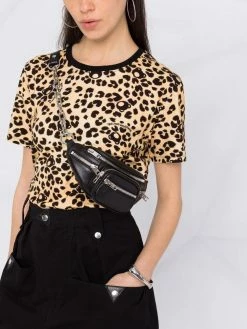 Moschino Teddy leopard-print T-shirt