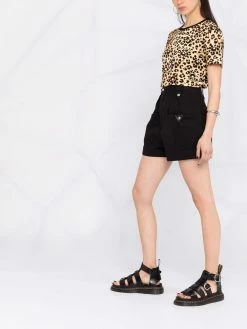 Moschino Teddy leopard-print T-shirt