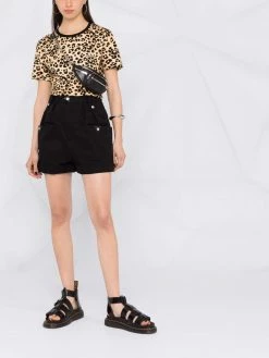 Moschino Teddy leopard-print T-shirt