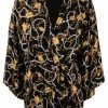 Moschino all over teddy chain robe