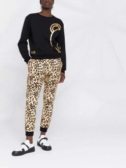 Moschino half bear sweatshirt
