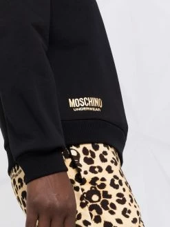 Moschino half bear sweatshirt