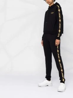 Moschino Teddy chain hooded sweatshirt