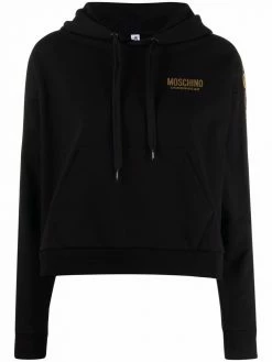 Moschino Teddy chain hooded sweatshirt