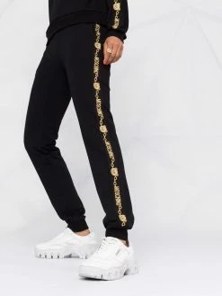 Moschino Teddy chain-print track trousers