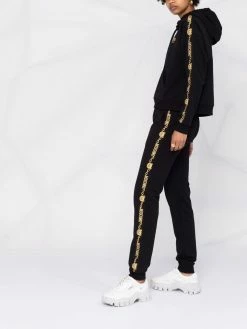 Moschino Teddy chain-print track trousers