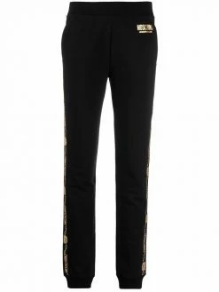 Moschino Teddy chain-print track trousers