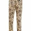 Moschino teddy leopard-print trousers