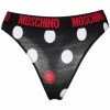 Moschino high polka-dot logo briefs
