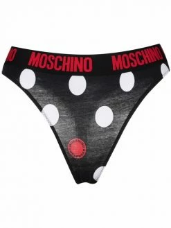 Moschino high polka-dot logo briefs