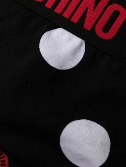 Moschino high polka-dot logo briefs