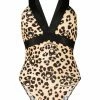 Moschino leopard-print bodysuit