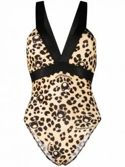 Moschino leopard-print bodysuit