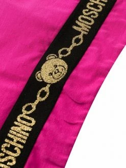 Moschino teddy chain-detail sports bra