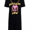 Moschino logo-print T-shirt dress