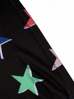 Moschino star print bikini top