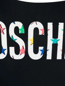 Moschino logo print one-piece swimsuit