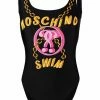 Moschino Double Question Mark logo swimsuit