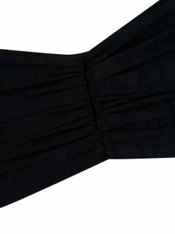 Moschino M logo cut-out swimsuit