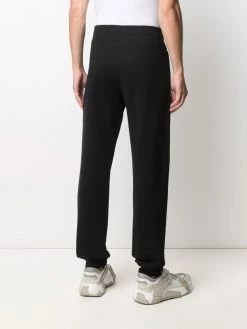 Moschino Warped Glitch Artworks print track pants