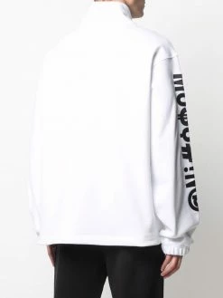 Moschino Symbols logo-embroidered sweatshirt