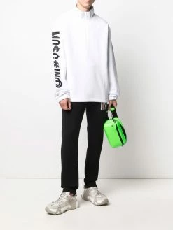 Moschino Symbols logo-embroidered sweatshirt