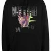 Moschino warped glitch logo hoodie