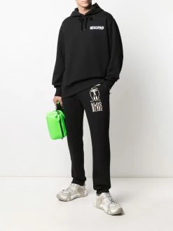 Moschino Symbols logo hoodie