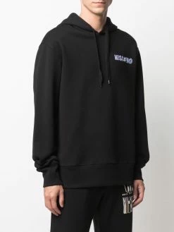 Moschino Symbols logo hoodie