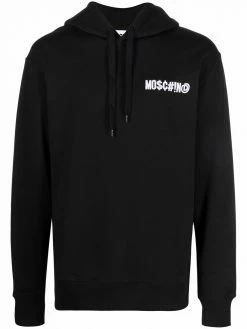 Moschino Symbols logo hoodie