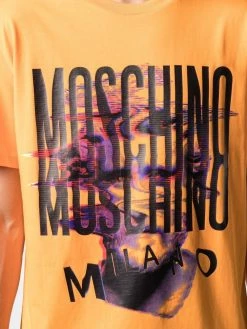 Moschino graphic-print logo-print T-shirt