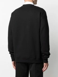 Moschino star print logo sweatshirt