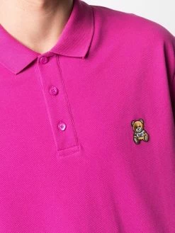 Moschino Teddy Bear piquet polo shirt