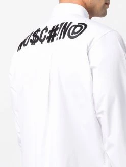 Moschino long-sleeved cotton shirt