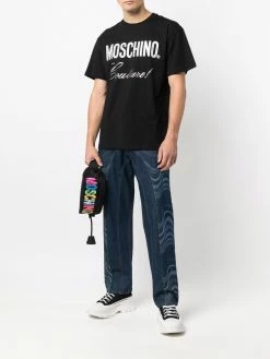 Deals ๐ฅ Moschino Crystal embellished cotton T ๐ shirt โ 8 Moschino crystal-embellished cotton T-shirt