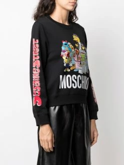 Moschino Sesame Street© logo-print sweatshirt