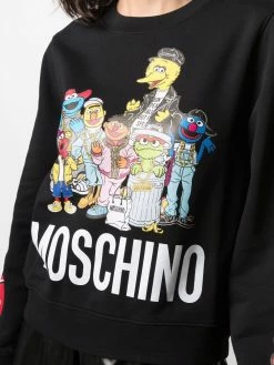 Moschino Sesame Street© logo-print sweatshirt