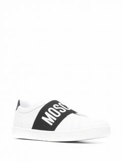 Moschino logo-print slip-on sneakers