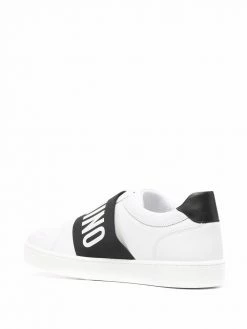 Moschino logo-print slip-on sneakers