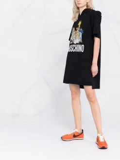 Moschino x Sesame Street© hooded jersey dress
