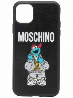 Moschino logo-print Iphone 11 Pro max case