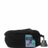 Moschino logo-patch belt bag