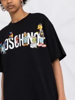Moschino x Sesame Street© logo jersey T-shirt